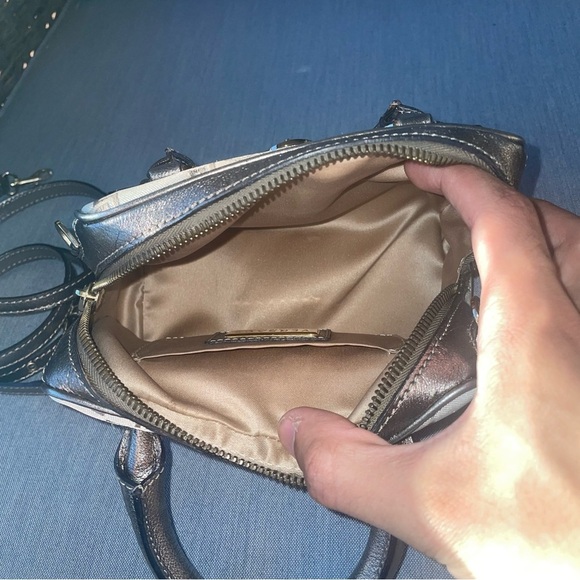 🔥Mini Versace🔥Medusa purse Vintage Versace bag Boston duffle bowler Y2k handbag - Picture 7 of 15